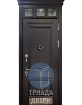 утепленная дверь в дом с мдф отделкой