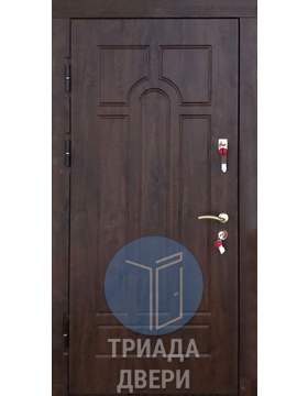 металлическая утепленная дверь мдф для загородного дома