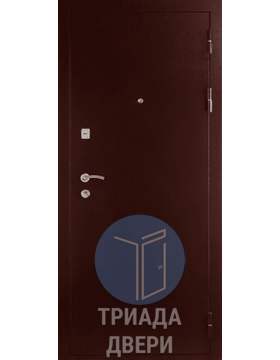 металлическая антивандальная дверь с раздельной ручкой