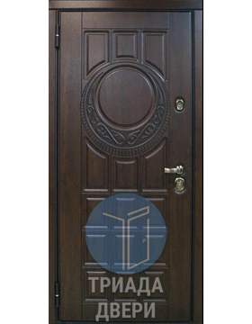одностворчатая теплая дверь в коттедж