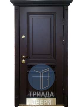 дверь с терморазрывом, отбойником и мдф отделкой