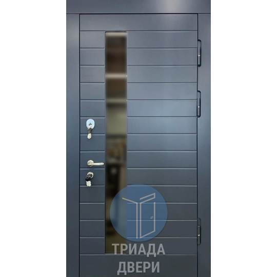 офисная дверь с мдф отделкой