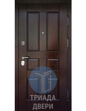 парадная металлическая дверь с терморазрывом для дачи