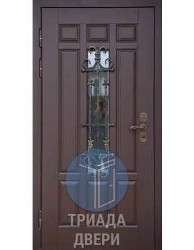 одностворчатая металлическая дверь с терморазрывом на дачу